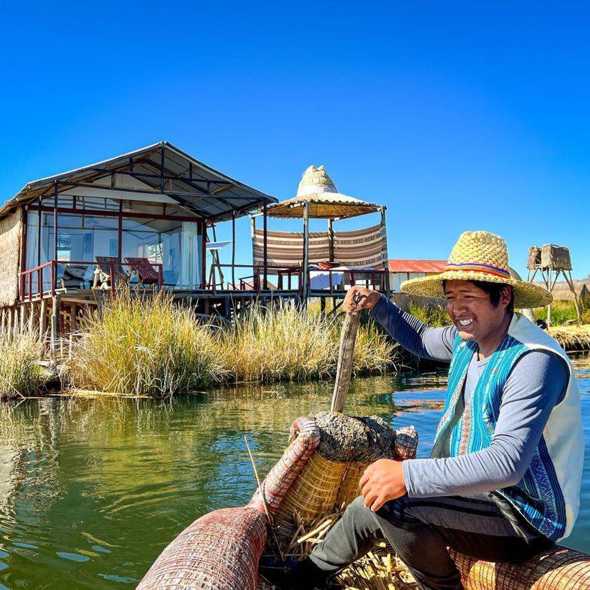 Sol Del Titicaca Lodge Uros Exterior photo